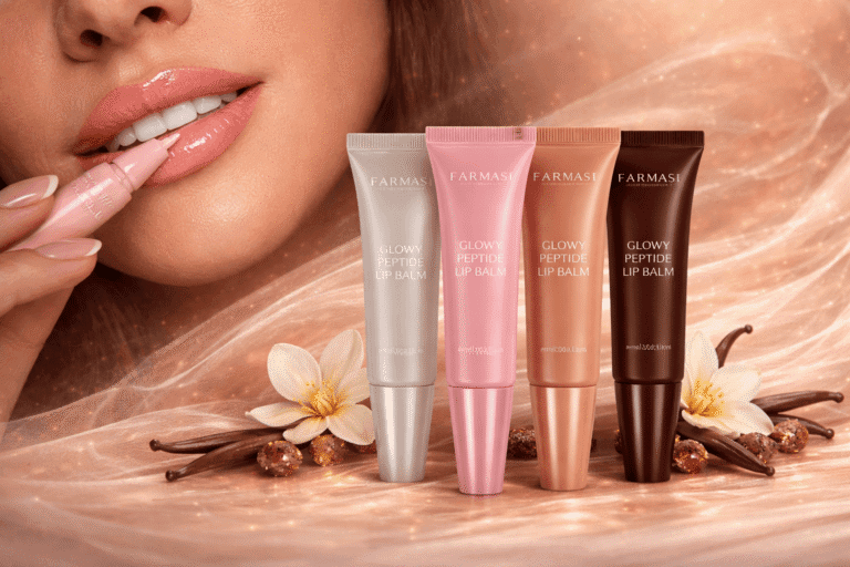 Glowy Peptide Lip Balm: bálsamo labial nutritivo con péptidos para un aspecto brillante e hidratado