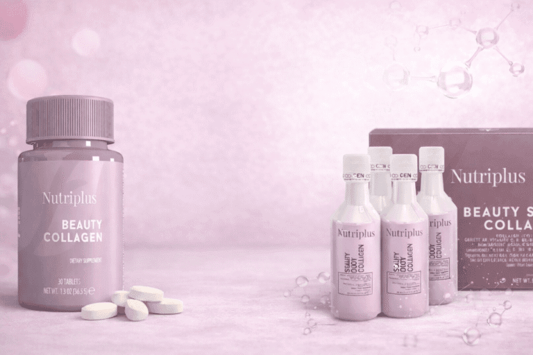 Nutriplus Belleza Colágeno Comprimidos y Colágeno Shot colágeno líquido para el mantenimiento de la piel después de 30 años