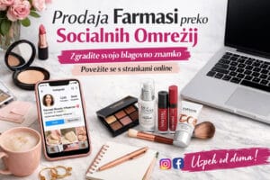 Utiliza las redes sociales para vender cosméticos Farmasi y construir tu marca personal.