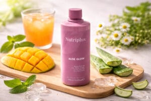 Farmasi Nutriplus Aloe Glow Mango - bebida refrescante con aloe vera